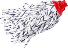Punta de mopa de algodón bicolor 160 g
