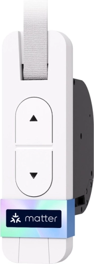 Meross enrollador inteligente Wi‑Fi de cinta para persianas con Matter