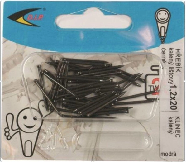 Clavos templados IXA 1,2 × 20 mm, 50 uds.
