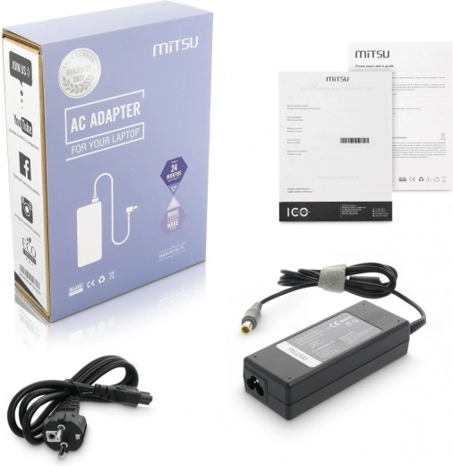 Cargador / adaptador de alimentación 20V 4,5A (pin 8,0×5,5 mm) para Lenovo 90W