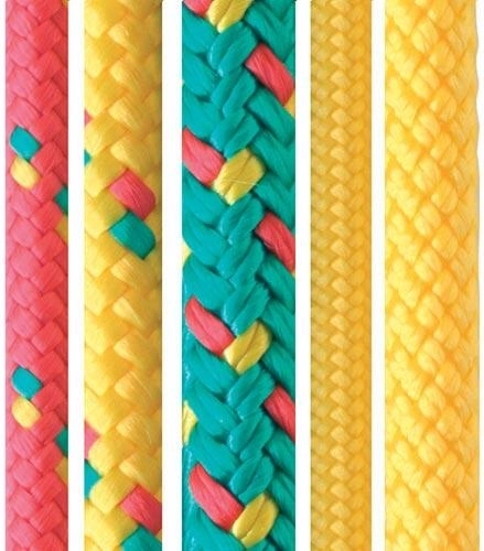 Cuerda trenzada de polipropileno sin alma 14 mm, multicolor, 50 m