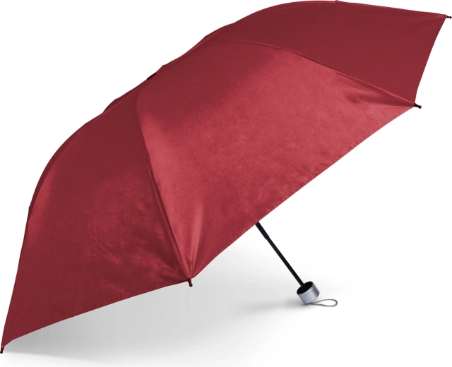 Paraguas plegable rojo con un diámetro de 96 cm