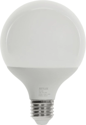 Bombilla LED Retlux G95 E27 15 W, blanco cálido