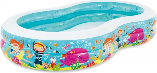 Piscina familiar inflable Intex Swim Center Seashore 262 × 160 × 46 cm - 1 pieza