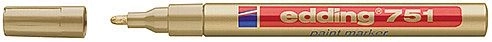 Rotulador de pintura lacada dorado Edding 751