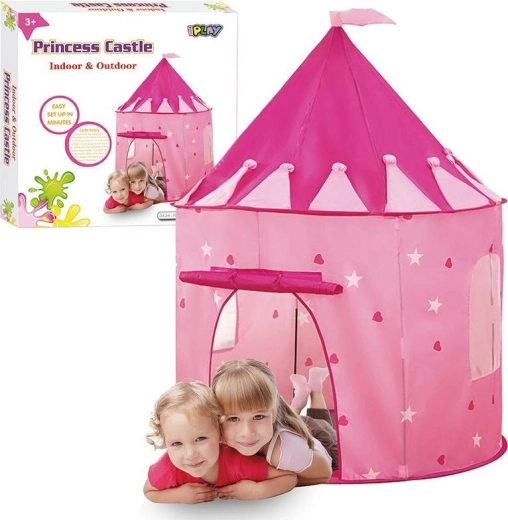 Tienda infantil castillo de princesa con puerta enrollable IPLAY