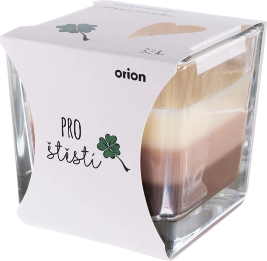 Vela aromática en vaso de vidrio Para la suerte – vainilla 170 g