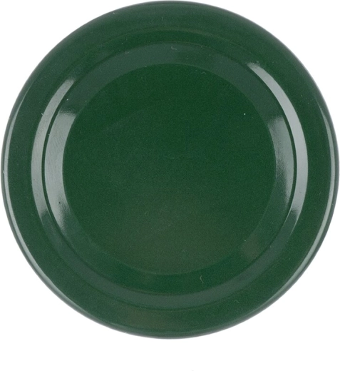 Tapa metálica twist-off 63 mm verde (10 uds)