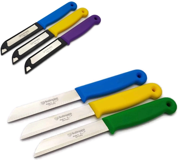 Cuchillo de cocina SOLINGEN de 9 cm con hoja dentada