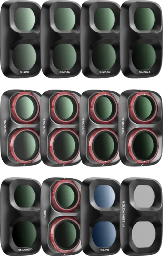 Freewell kit de filtros para DJI Osmo Pocket 4P (12 uds.)