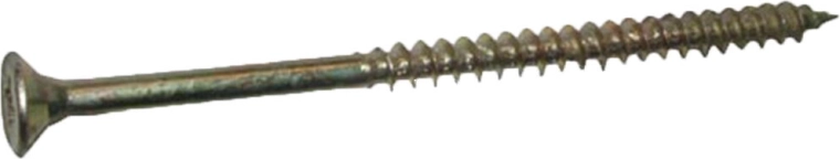 Tornillo universal de rosca parcial 4,5 × 80 mm, galvanizado, 250 uds