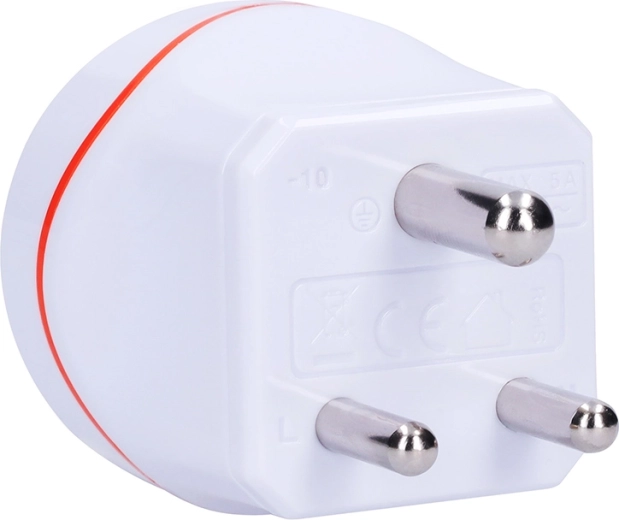 Adaptador de viaje Solight para India, tipo D