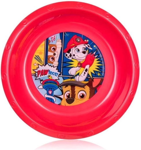 Cuenco de plástico con motivo de PAW PATROL 17 cm