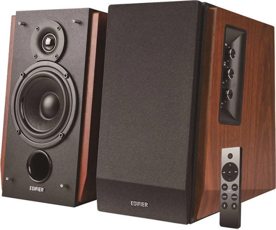 Altavoces 2.0 Edifier R1700BTs marrones