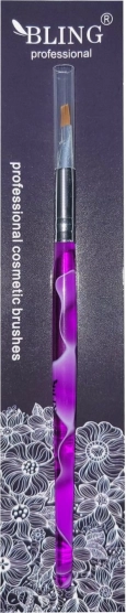 Pincel profesional para gel Bling tamaño 6 – Moteado