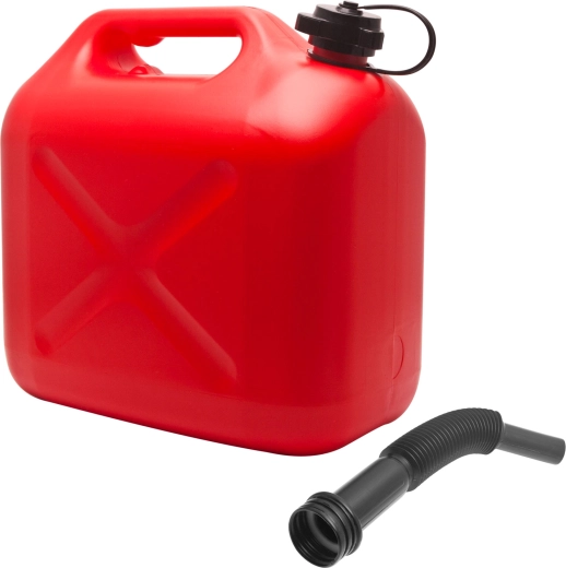 Bidón de gasolina de 10 l con boquilla de llenado