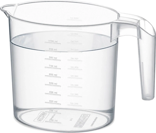 Jarra de plástico con medidor 1 l