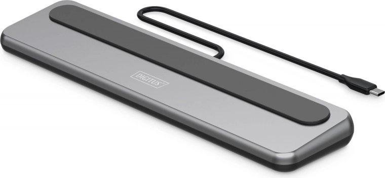 Estación de acoplamiento USB‑C de 12 puertos 8K/30 Hz con HDR, 3 monitores MST, HDMI, DisplayPort, USB‑C 3.2 Gen2, Gigabit Ethernet, SD/microSD, PD 100 W