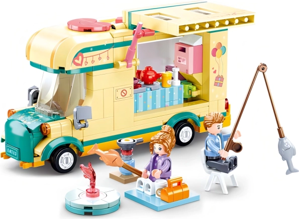 Caravana Sluban Happy Diary (set de construcción)
