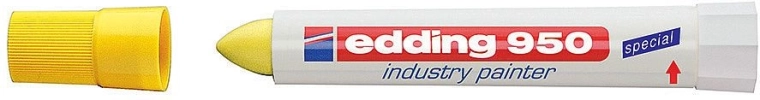 Pasta industrial Edding 950 – rotulador de pasta amarillo