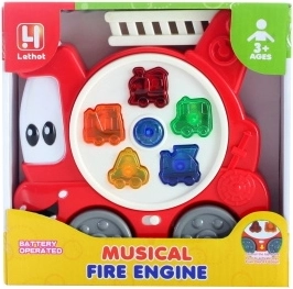 Camión de bomberos con sonido y luces