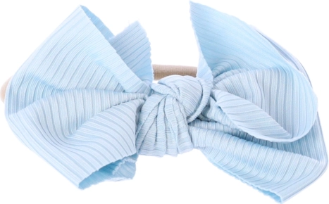 Diadema infantil con lazo – azul