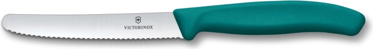 Victorinox Swiss Classic cuchillo para tomate y mesa 11 cm verde