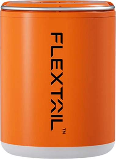 Flextail Tiny Pump 2X bomba eléctrica portátil 3 en 1 con linterna, naranja