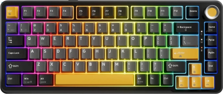 Teclado mecánico inalámbrico Marvo Titan 75