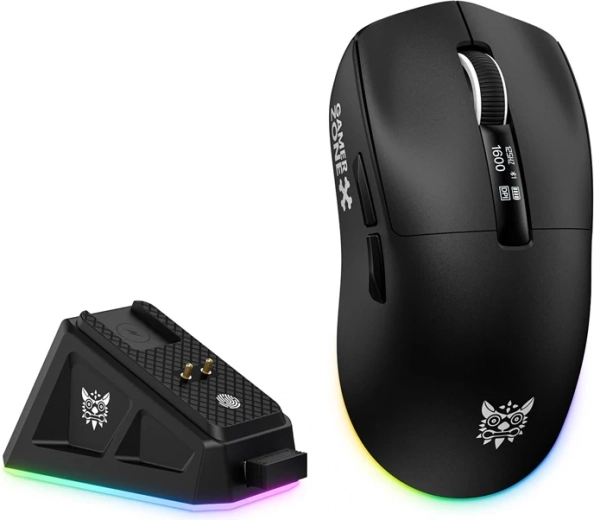 Ratón gaming Onikuma DM07 RGB negro