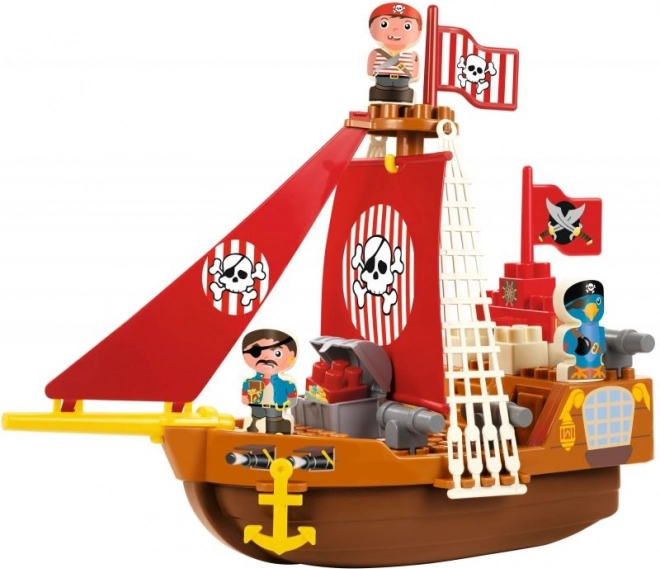 Barco pirata para pequeños aventureros