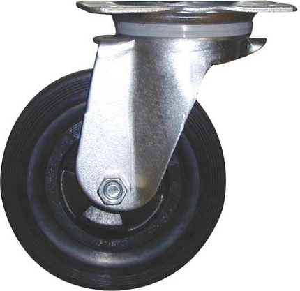 Rueda giratoria 160 mm, capacidad de carga 100 kg