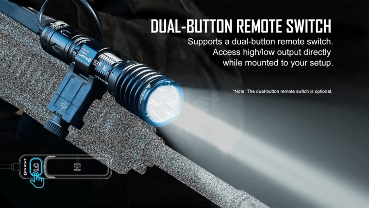 Olight sROD‑7 disparador remoto para JAVELOT 2, WARRIOR 3 y WARRIOR X3