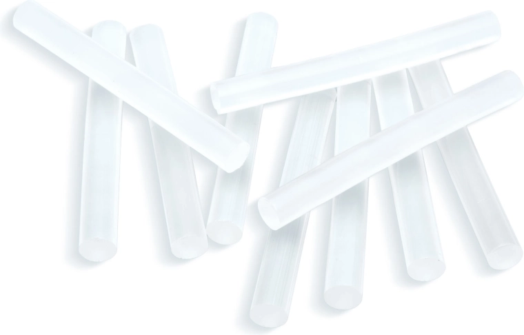 Barras de pegamento termofusible transparentes para pistola de pegamento de 11 mm - 1 unidad