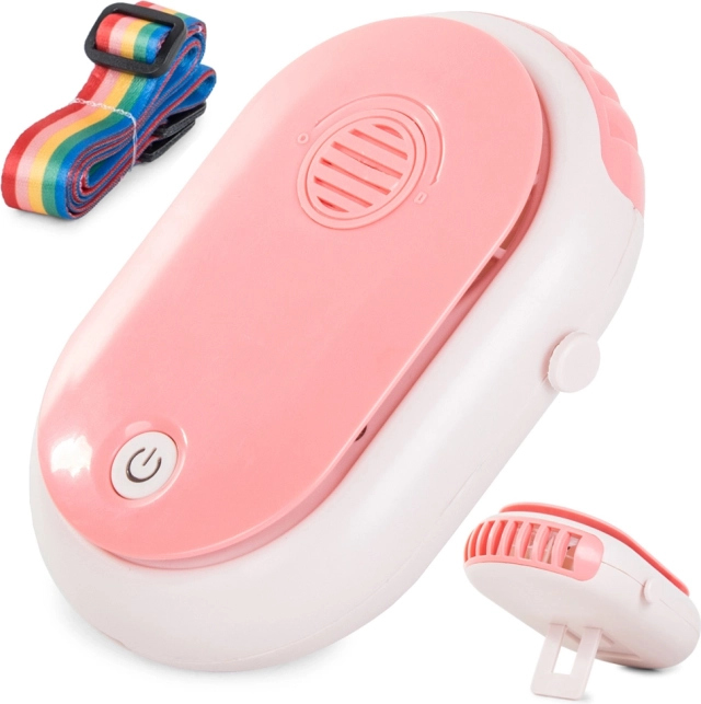 Ventilador aromaterapéutico colgante para el cuello