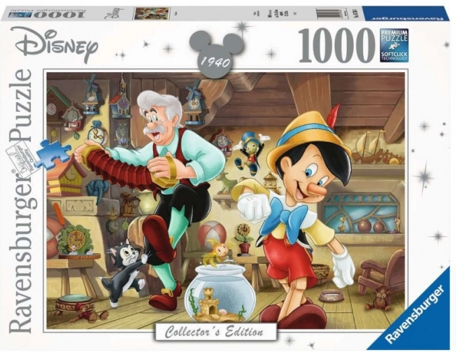 Puzzle Ravensburger Disney: Pinocho 1000 piezas
