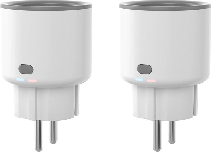 Enchufe inteligente SONOFF S60 Zigbee, medición de consumo, 16 A, set de 2 uds