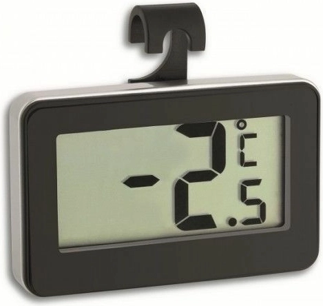 Termómetro digital para nevera TFA, negro