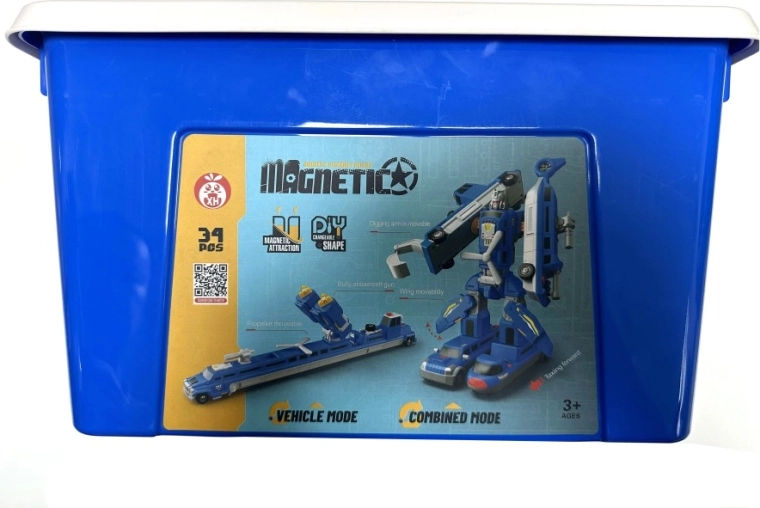 Magcars construcción magnética Clásico (34 piezas)