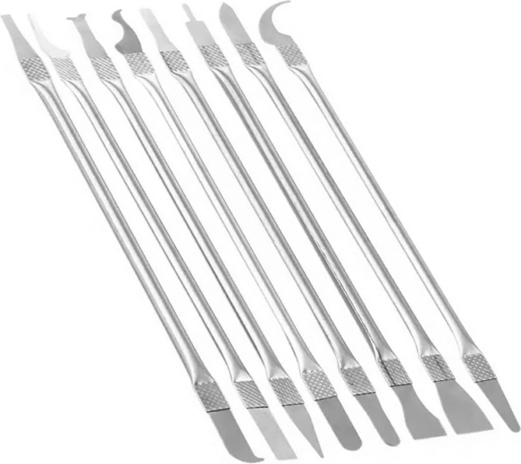 Juego de espátulas y rascadores de servicio para BGA – 8 uds