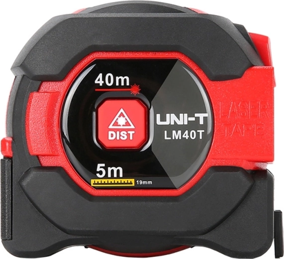 Uni-T LM40T telémetro láser con cinta métrica retráctil integrada de 5 m