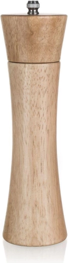 Molino de especias de madera de árbol del caucho BRILLANTE 20,3 cm