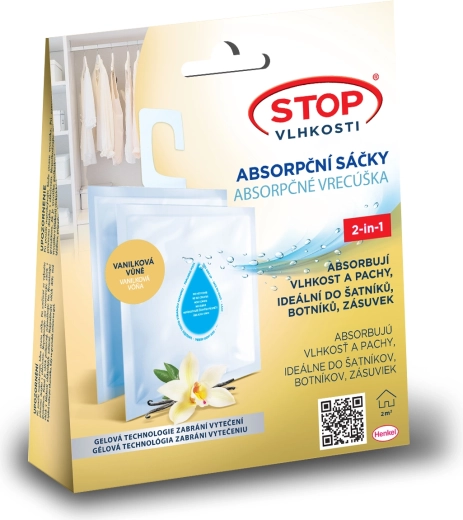 Ceresit Stop humedad – bolsas absorbentes con aroma a vainilla 2×50 g