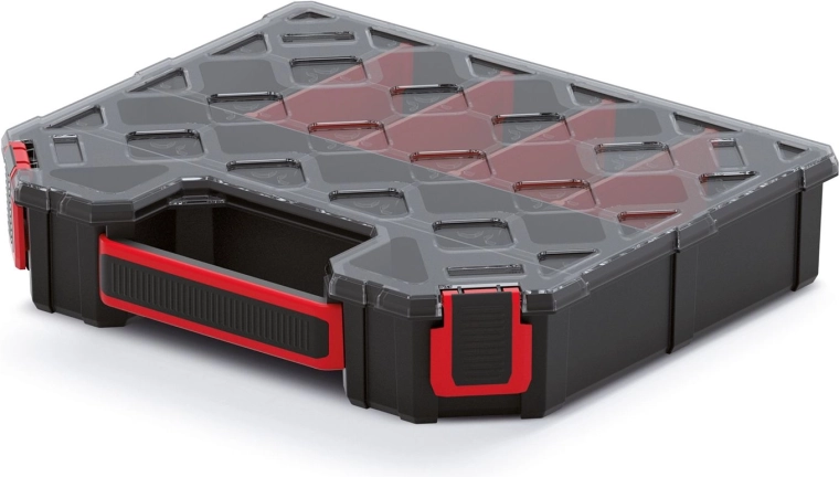 Organizador Tager Carbo Plus con separadores 284 × 243 × 60 mm