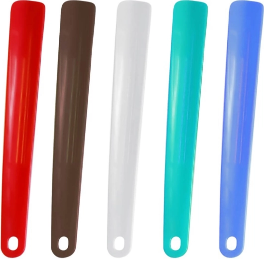 Calzador de 29 cm – plástico, surtido de colores