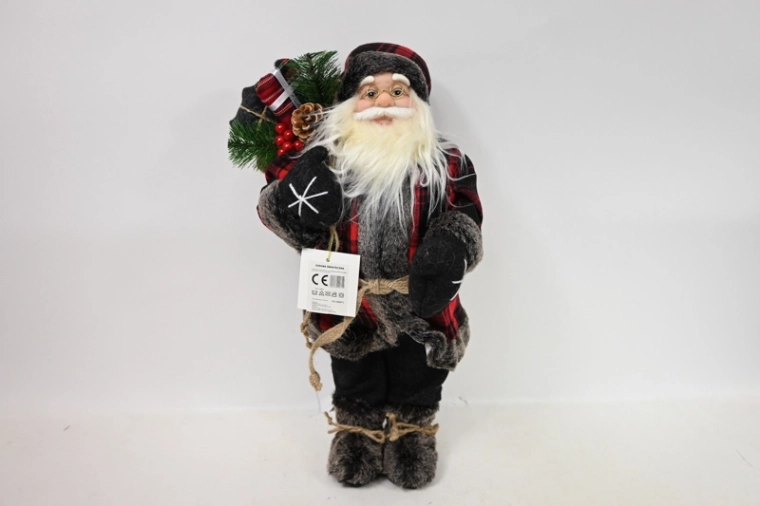 Figura navideña de Santa Claus (Papá Noel) 45 cm