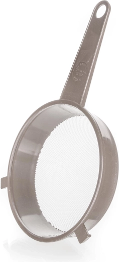Colador de cocina PRAKTIS de 16 cm con mango, latte
