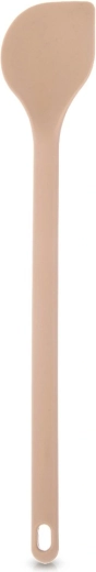 Cuchara de cocina de silicona beige 28 cm