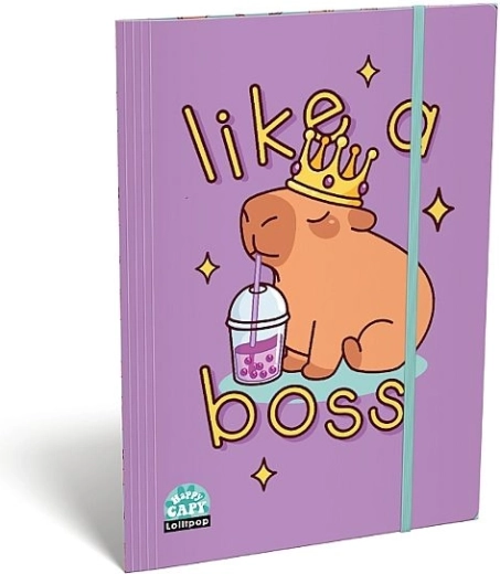 Carpeta de documentos A5 LizzyCard capybara