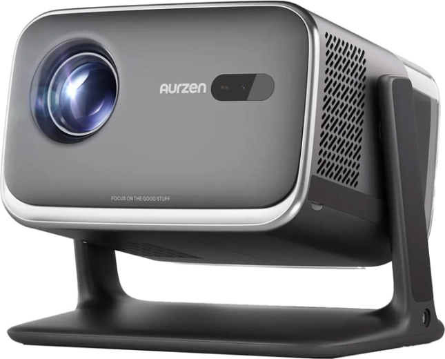 AURZEN Boom mini – proyector inteligente compacto con Google TV y Full HD